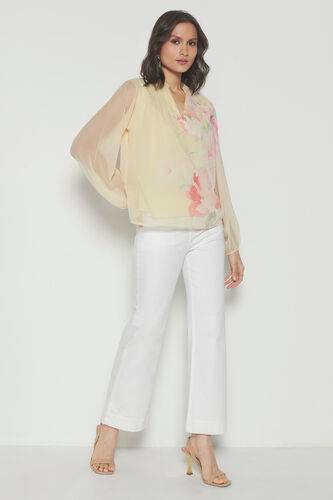Buttercup Floral Top, Yellow, image 2
